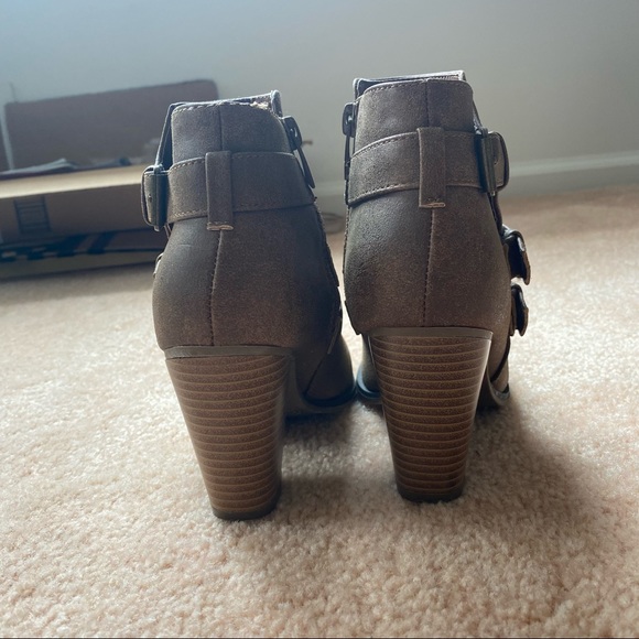 Stacked Heel Booties - Picture 8 of 8